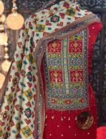 Soft gajji Silk Shirt with Patola (Copy) - Image 2