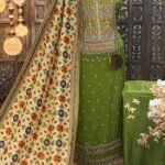 Soft gajji Silk Shirt with Patola