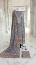 Winter Pashmina printed suits - Image 3