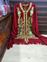 Wollen cape shawls with aari work - Image 3