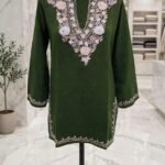 Kashmiri aari embroidered tops