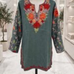 Kashmiri aari embroidered tops