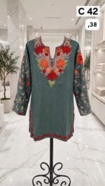 Kashmiri aari embroidered tops - Image 3