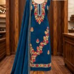 Kashmiri velvette suit