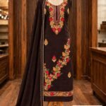 Kashmiri velvette suit