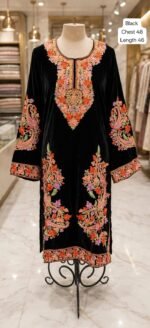 kasmiri velvette ari embroidery kurti - Image 3