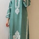 Muslin chikankari set