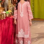 Muslin chikankari set