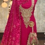 Russian silk embroidered kurta