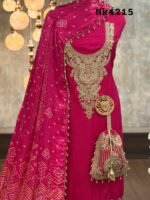 Russian silk embroidered kurta