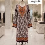 Velvette long kurti
