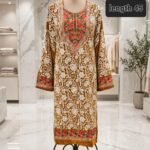 Velvette long kurti